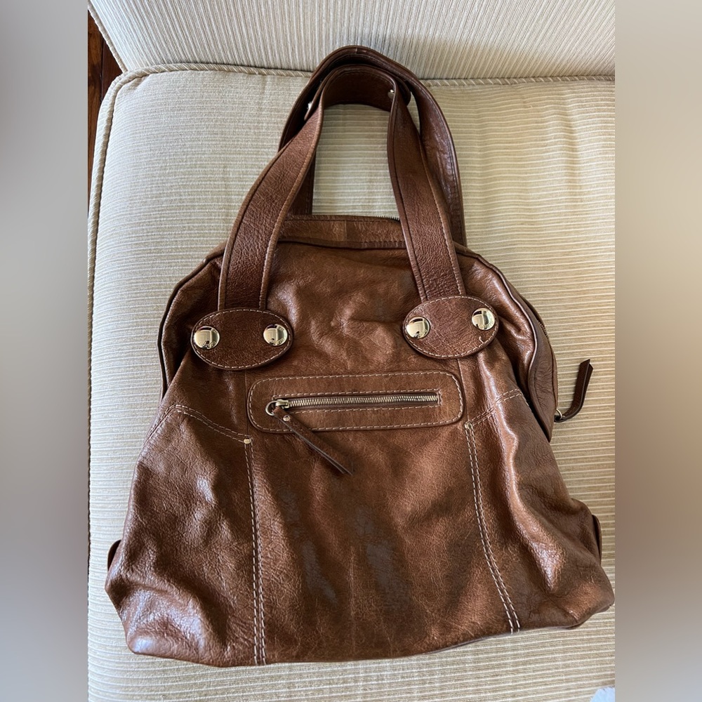Large brown purse